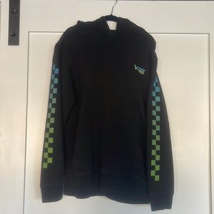Boys vans large black hoodie